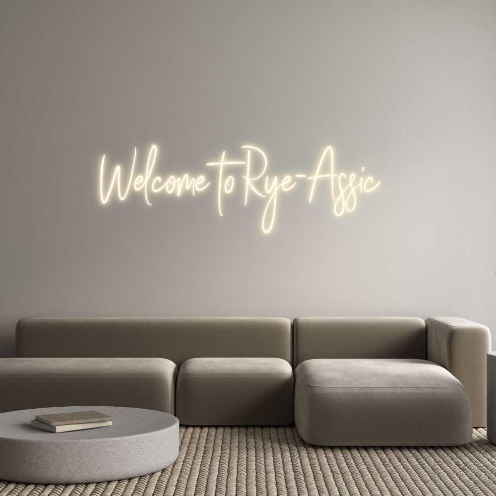 Custom Neon Sign Online Editor Welcome to Ry...