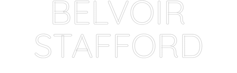 Custom Neon Sign Online Editor BELVOIR
STAF...