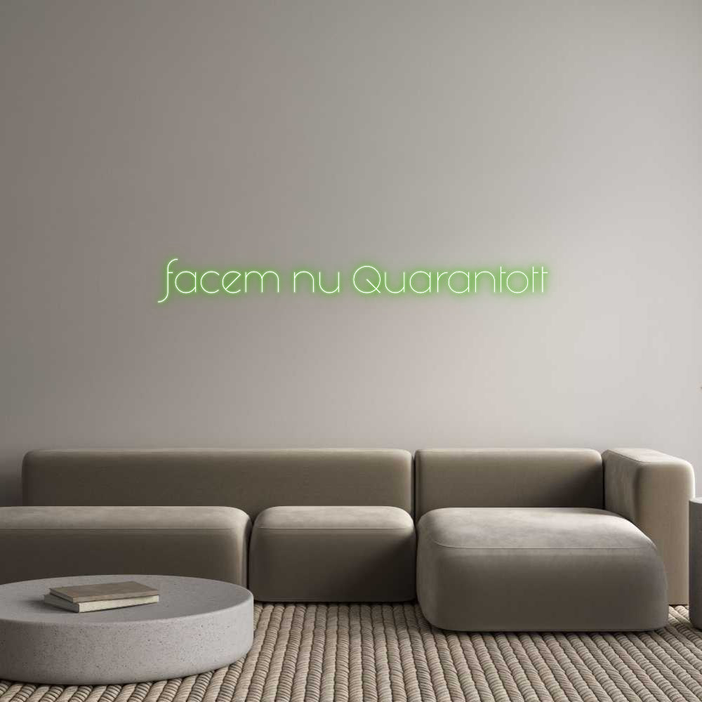 Custom Neon Sign Online Editor facem nu Quar...