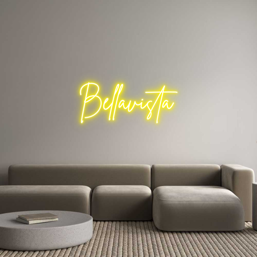 Custom Neon Sign Online Editor Bellavista