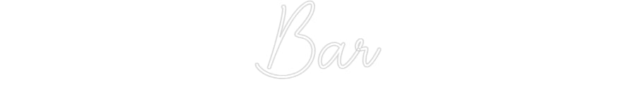 Custom Neon Sign Online Editor Bar
