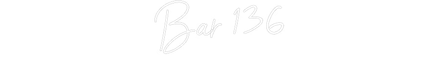 Custom Neon Sign Online Editor Bar 136
