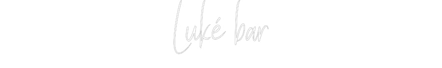 Custom Neon Sign Online Editor Luké bar