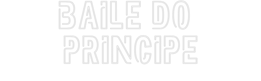 Custom Neon Sign Online Editor BAILE DO 
PR...