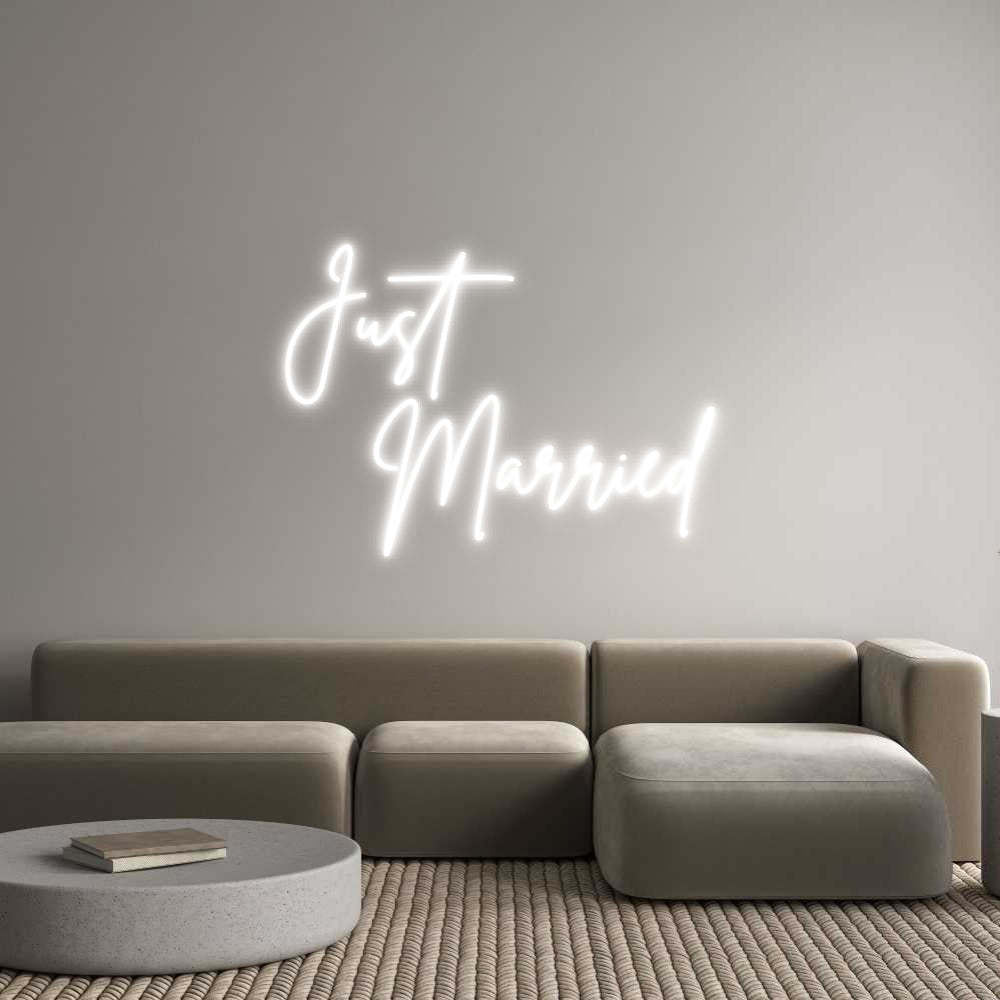 Custom Neon Sign Online Editor Just
   Marr...