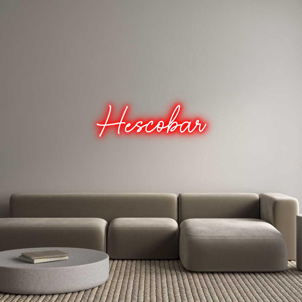 Custom Neon Sign Online Editor Hescobar