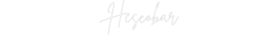 Custom Neon Sign Online Editor Hescobar