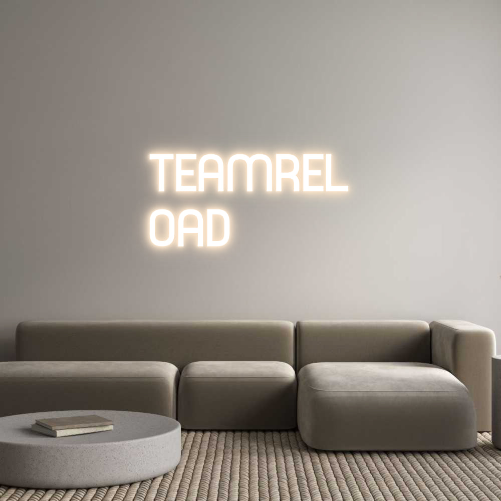 Custom Back Lit Neon Sign Online Editor TEAMREL
OAD