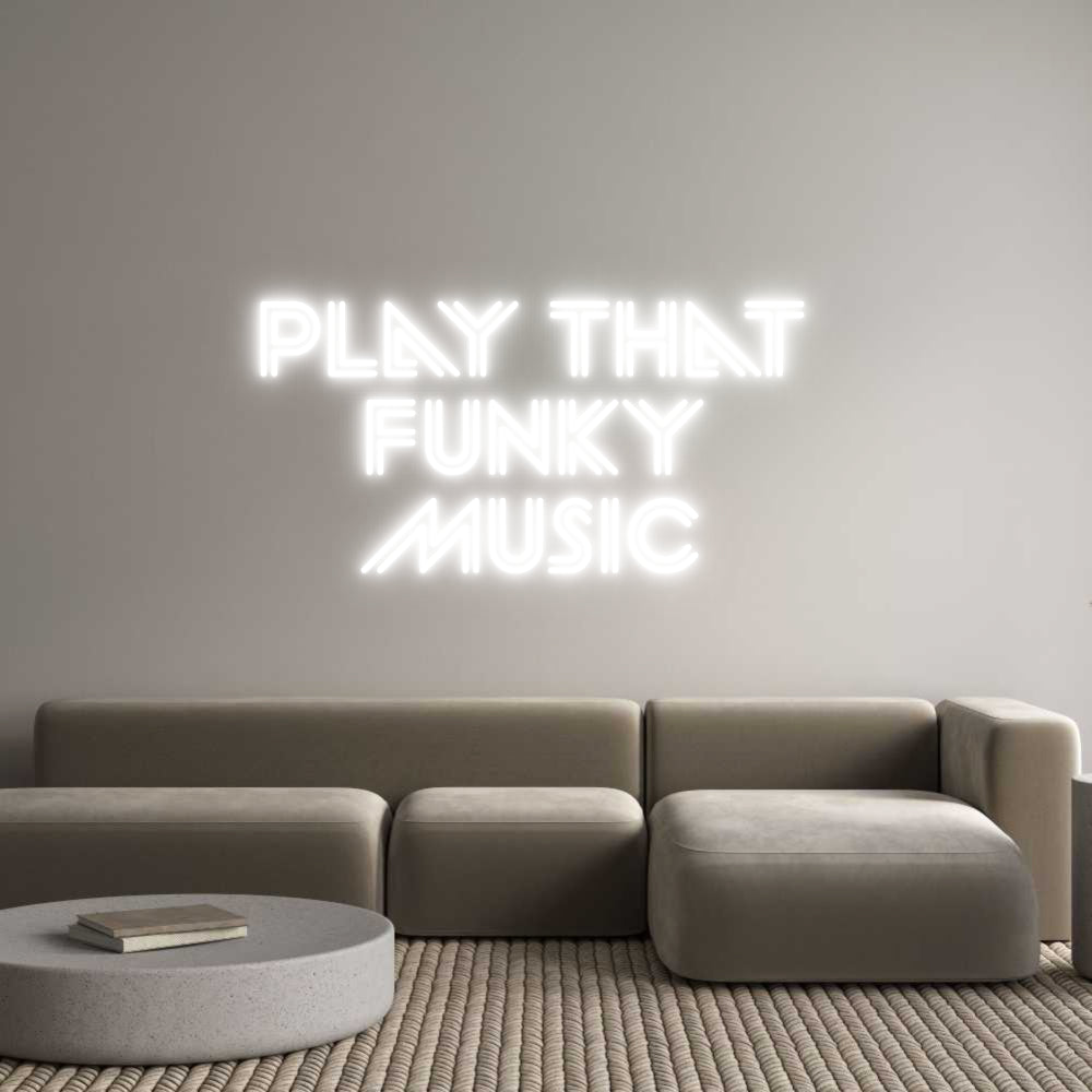 Custom Neon Sign Online Editor Play that 
F...