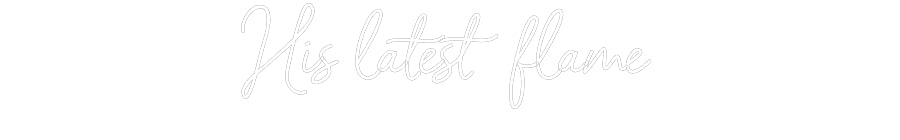 Custom Neon Sign Online Editor His latest fl...