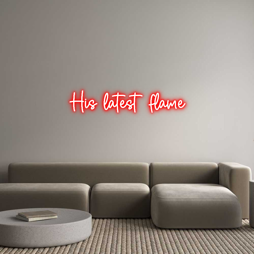 Custom Neon Sign Online Editor His latest fl...
