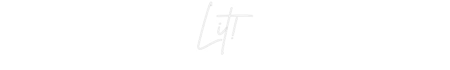 Custom Back Lit Neon Sign Online Editor Lit!