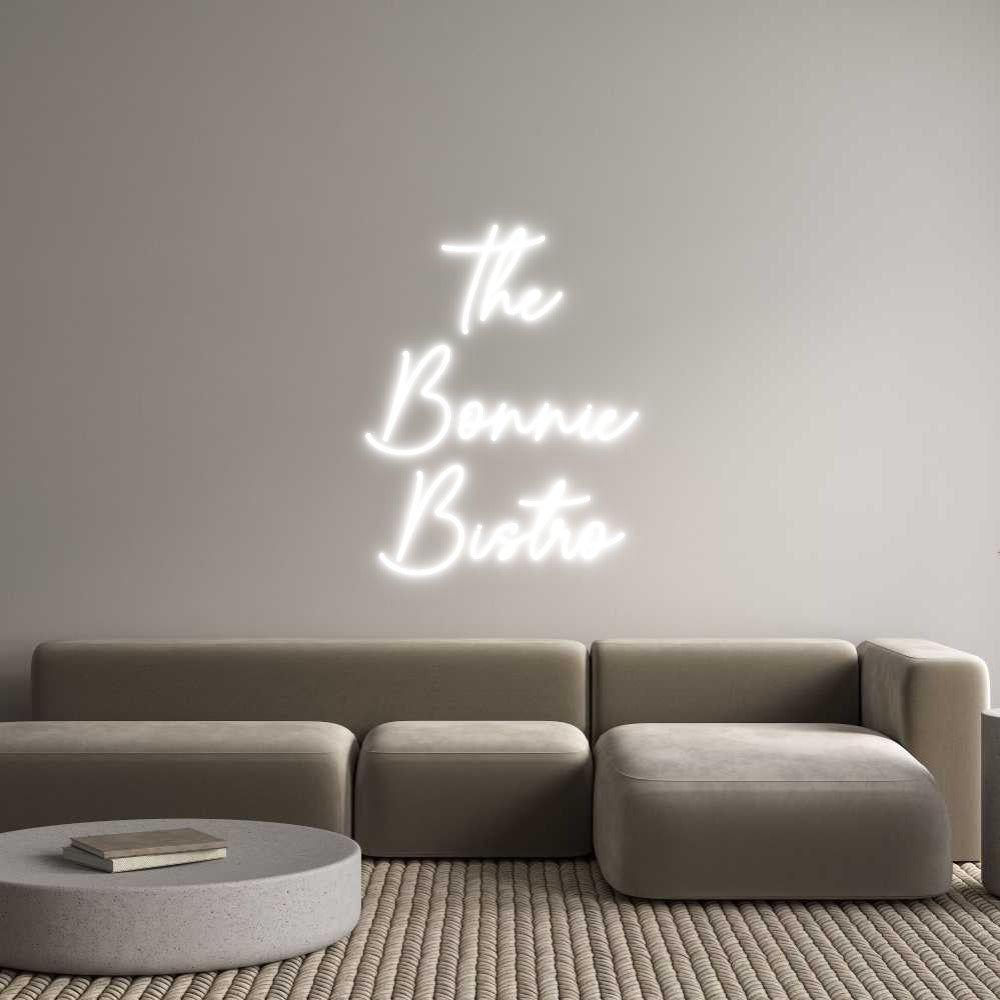 Custom Neon Sign Online Editor The
Bonnie
...