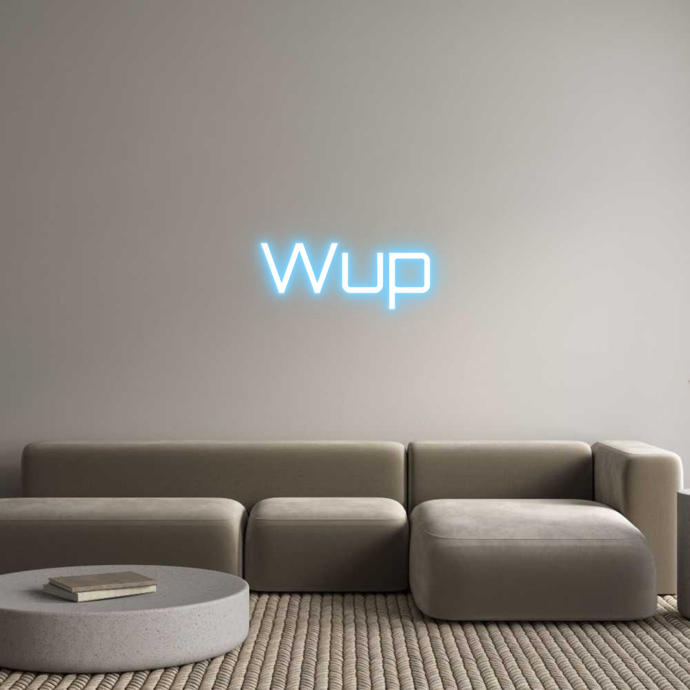 Custom Neon Sign Online Editor Wup
