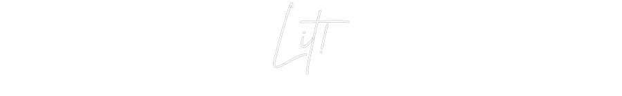 Custom Back Lit Neon Sign Online Editor Lit!