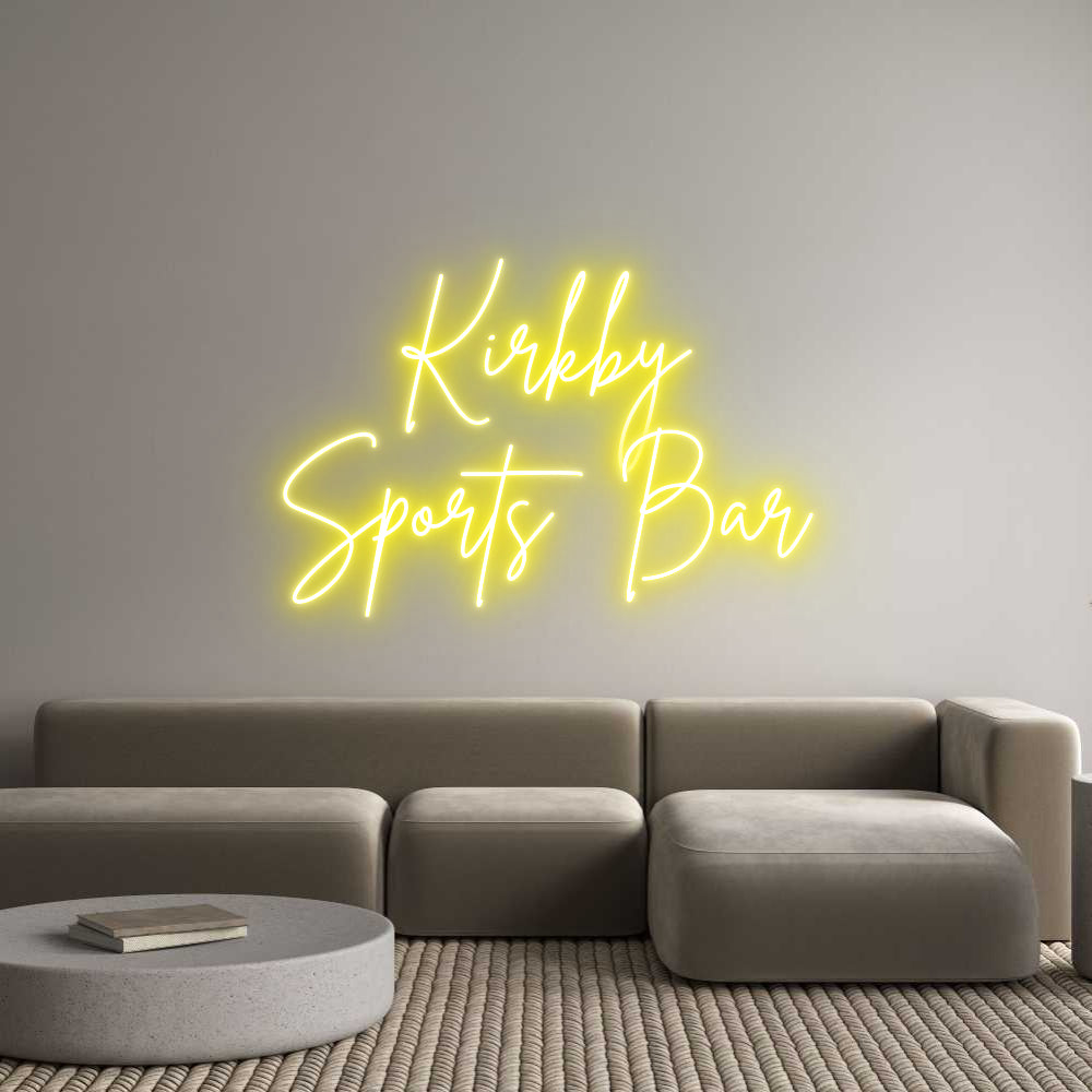 Custom Neon Sign Online Editor Kirkby
Sport...