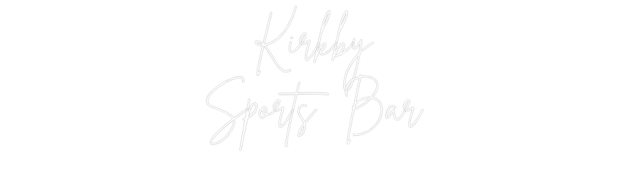 Custom Neon Sign Online Editor Kirkby
Sport...