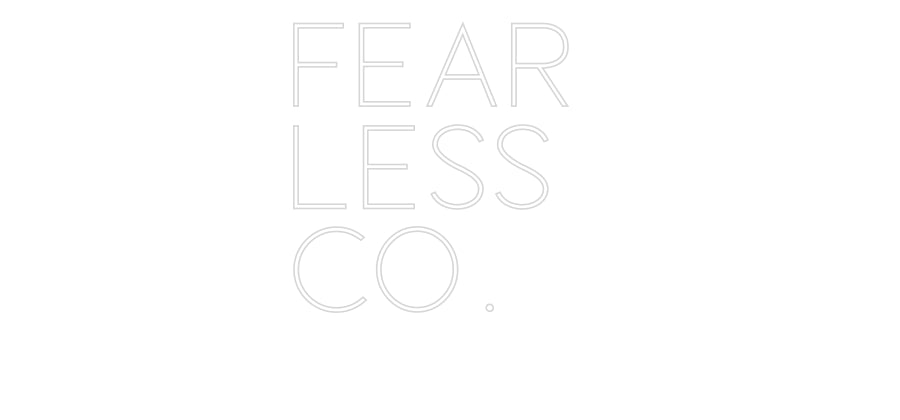 Custom Neon Sign Online Editor FEAR
LESS 
...