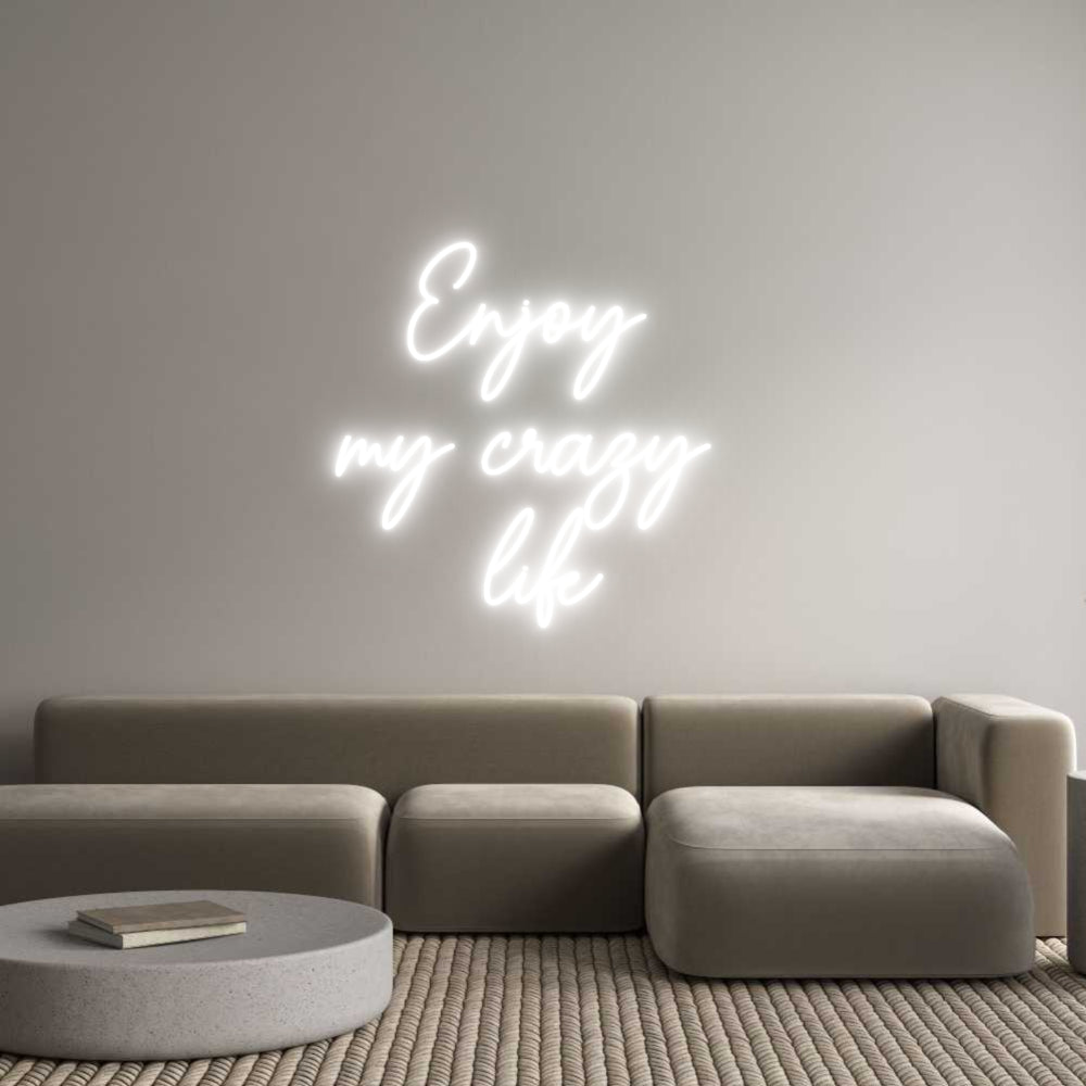 Custom Neon Sign Online Editor Enjoy 
my cr...