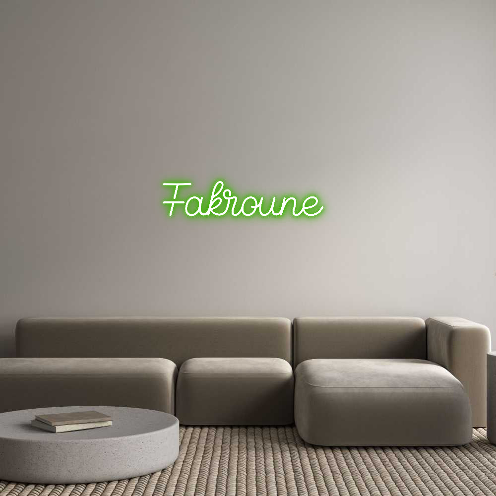 Custom Neon Sign Online Editor Fakroune