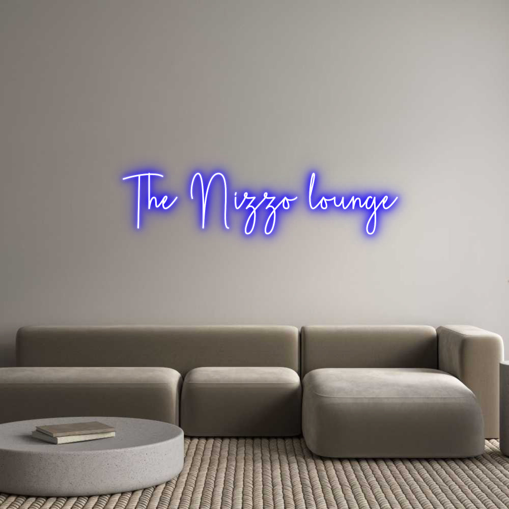 Custom Neon Sign Online Editor  The Nizzo lo...