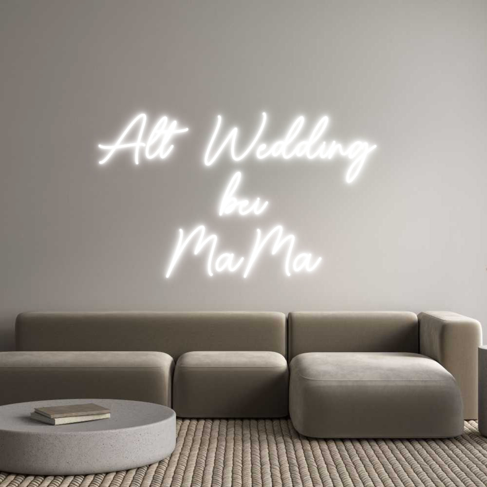 Custom Neon Sign Online Editor Alt Wedding 
...