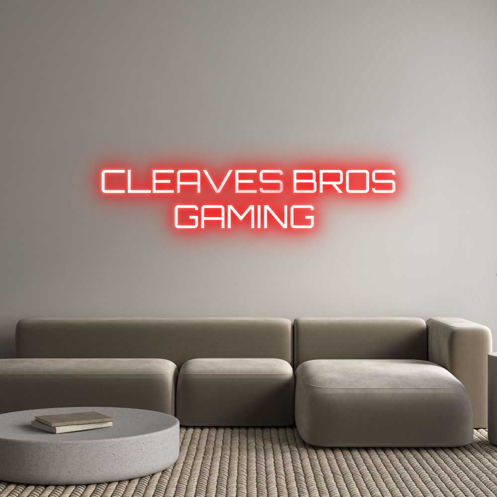 Custom Neon Sign Online Editor CLEAVES BROS
...