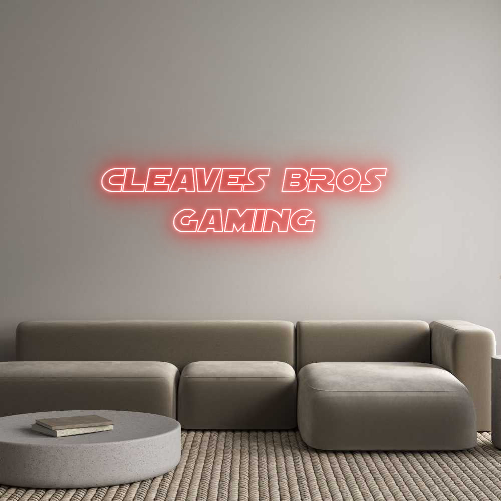 Custom Neon Sign Online Editor CLEAVES BROS ...