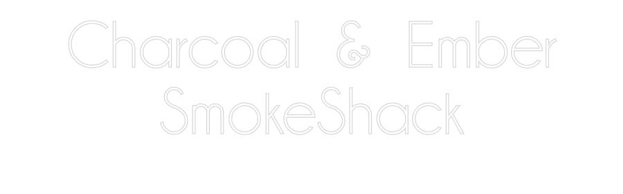Custom Neon Sign Online Editor Charcoal & Em...