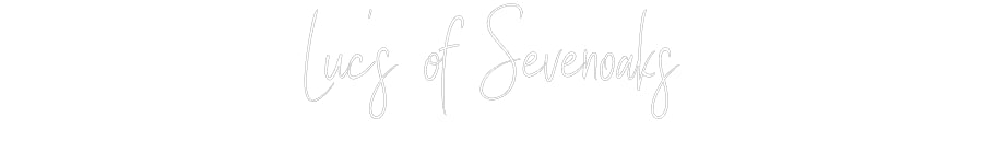 Custom Neon Sign Online Editor Luc’s of Seve...