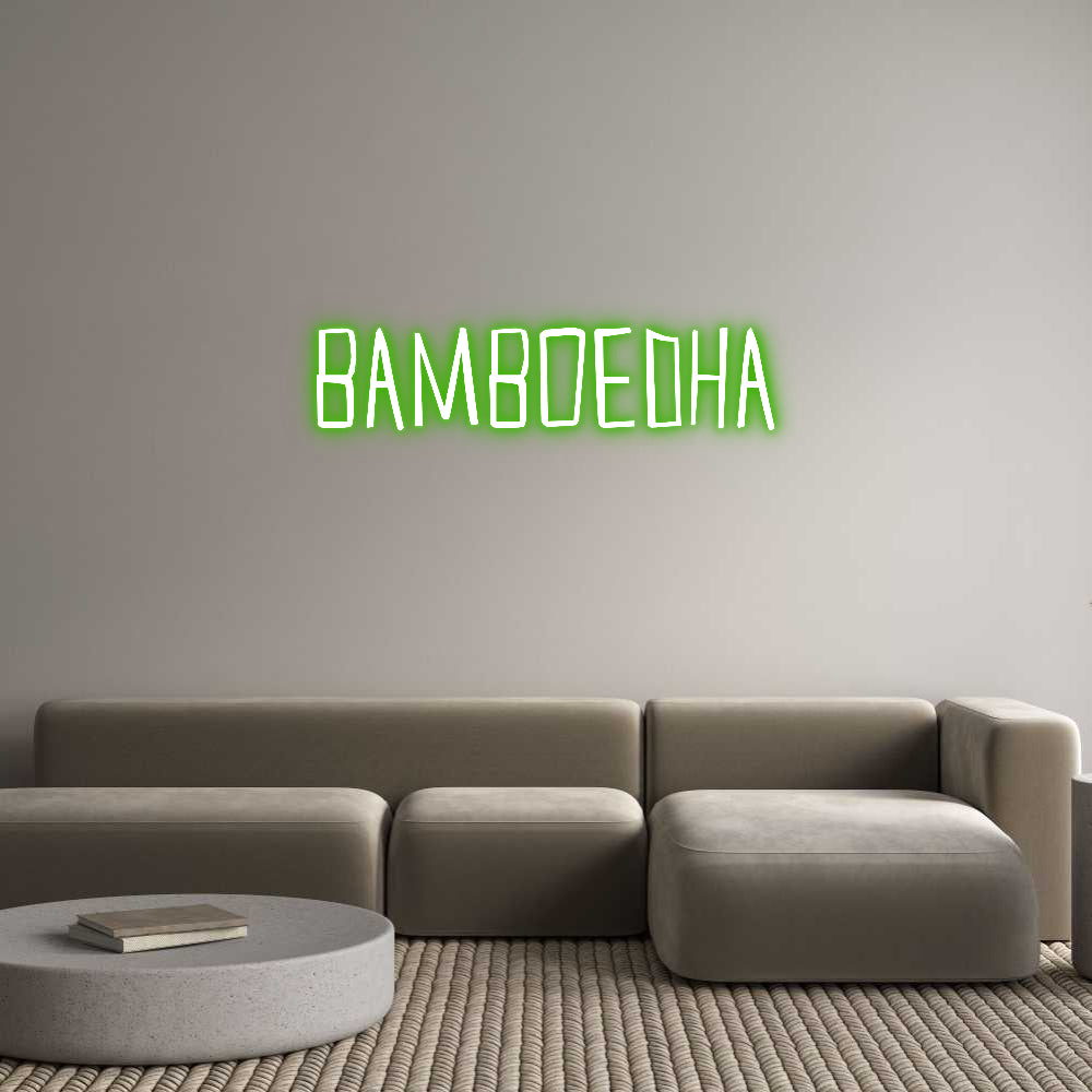 Custom Neon Sign Online Editor BAMBOEDHA