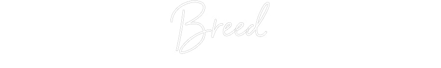 Custom Neon Sign Online Editor Breed