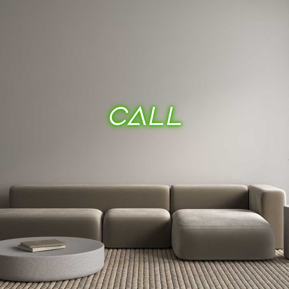 Custom Neon Sign Online Editor CALL