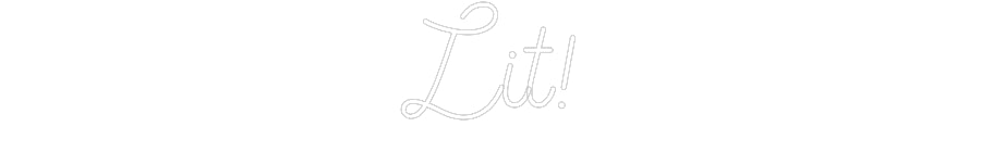 Custom Back Lit Neon Sign Online Editor Lit!