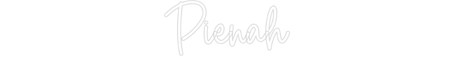 Custom Neon Sign Online Editor Pienah