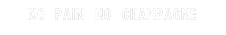 Custom Neon Sign Online Editor No Pain No Ch...