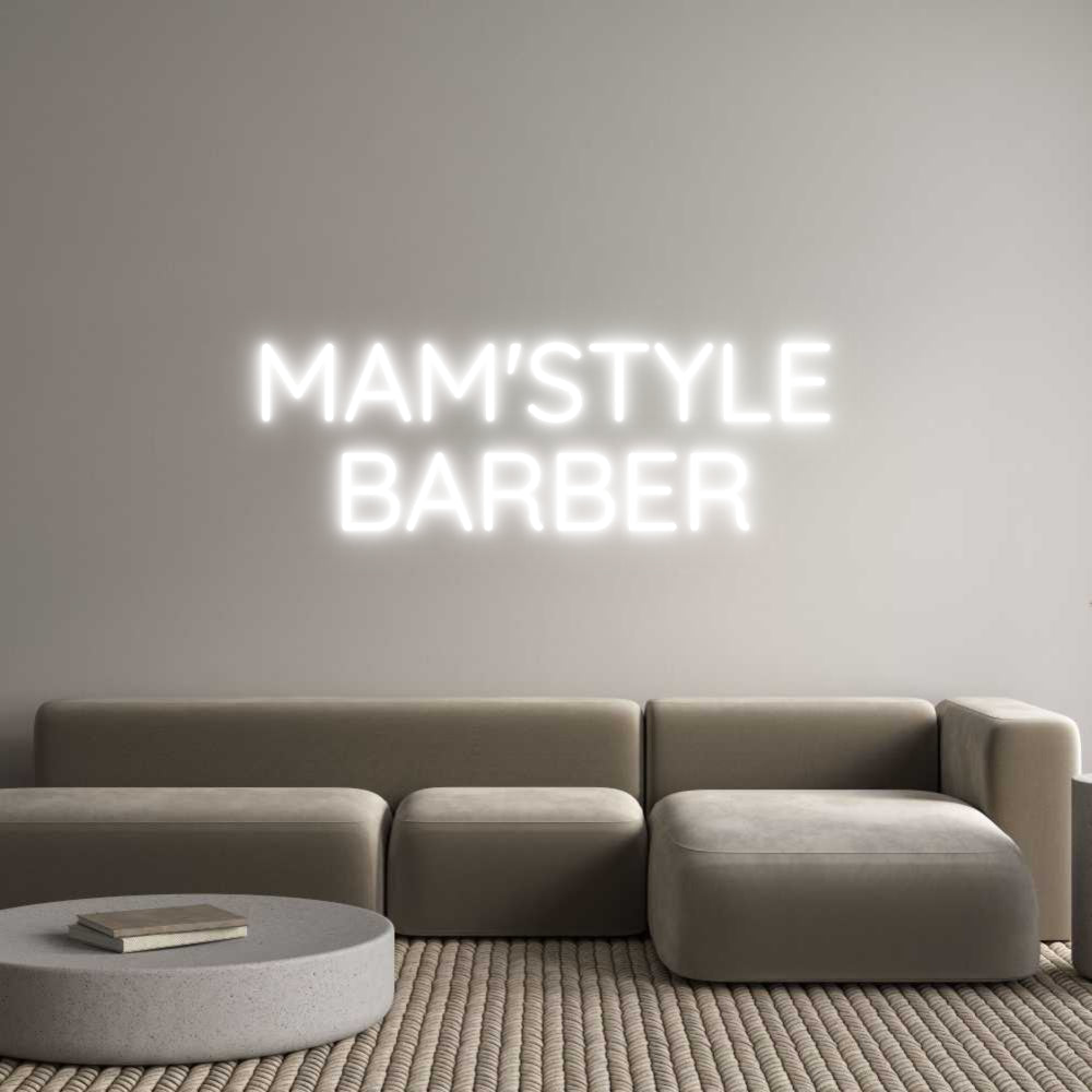 Custom Neon Sign Online Editor MAM'STYLE
BA...