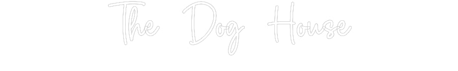 Custom Neon Sign Online Editor The Dog House