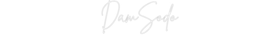 Custom Neon Sign Online Editor DamSodo