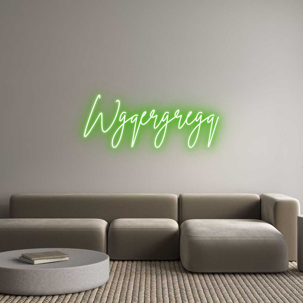 Custom Neon Sign Online Editor Wgqergregq