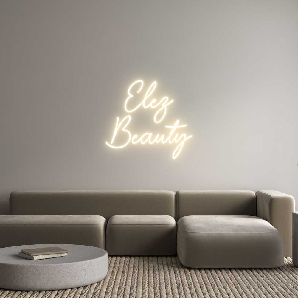 Custom Neon Sign Online Editor Elez
Beauty