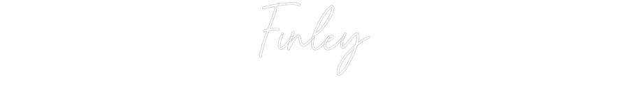 Custom Neon Sign Online Editor Finley