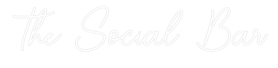 Custom Neon Sign Online Editor The Social Bar