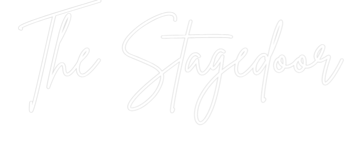 Custom Neon Sign Online Editor The Stagedoor