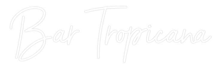 Custom Neon Sign Online Editor Bar Tropicana