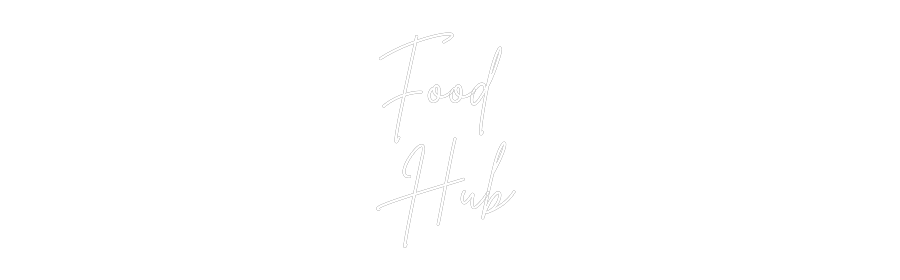 Custom Neon Sign Online Editor Food 
Hub