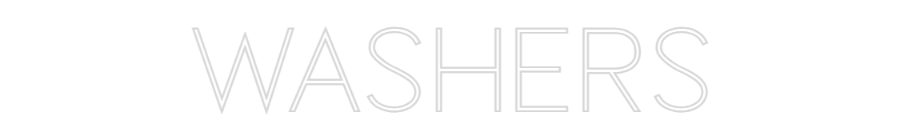 Custom Neon Sign Online Editor Washers