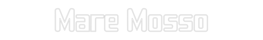 Custom Neon Sign Online Editor Mare Mosso