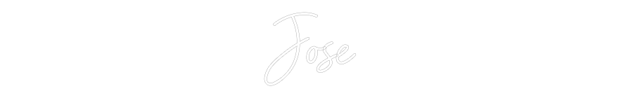 Custom Neon Sign Online Editor Jose