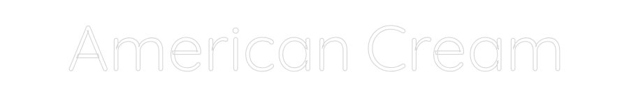 Custom Neon Sign Online Editor American Cream